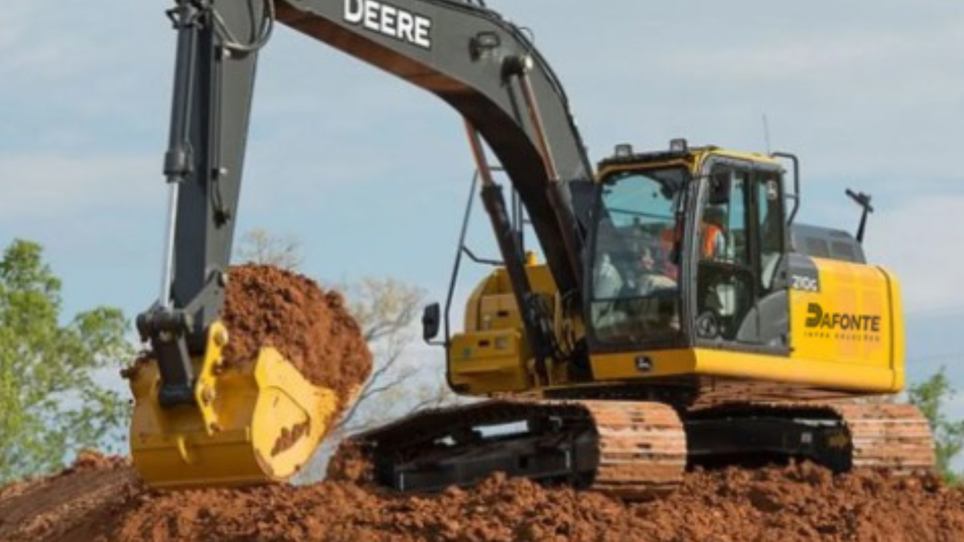 Escavadeira-hidráulica